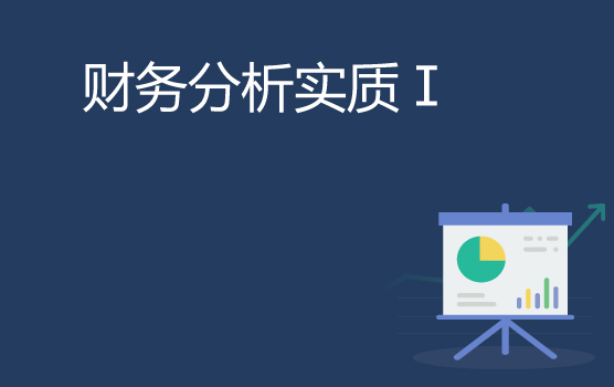 案例解析财务分析的实质 I