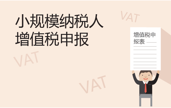 2017增值税申报表填报实务之小规模纳税人